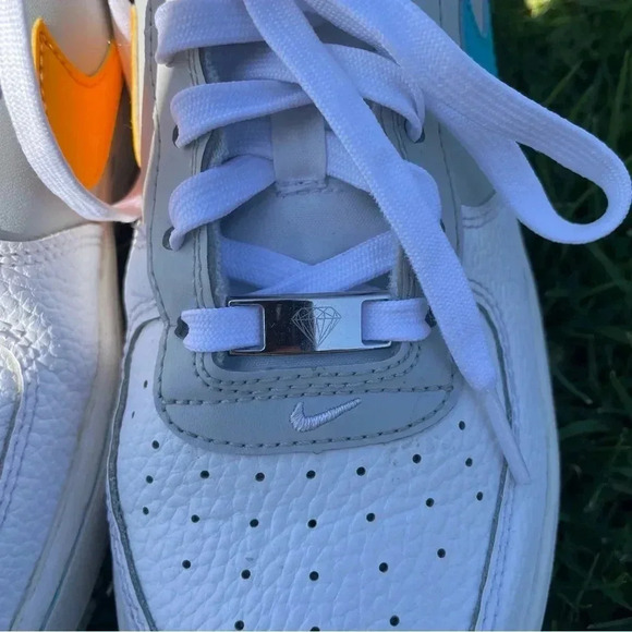 Women’s AIR FORCE 1 LOW '07 LV8 “NBA 75th Anniversary Fiesta" Sneakers Size 8 - Picture 6 of 12